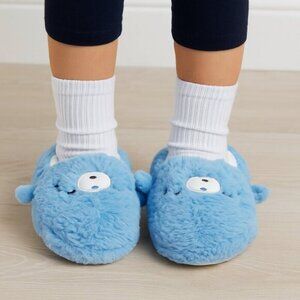 Squishmallows FuzzAMallows Collection Kids Plush Slippers Size 11–12